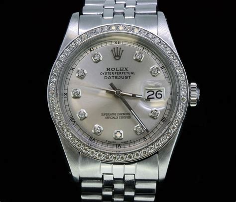 rolex oyster perpetual datejust 38|rolex datejust 36mm diamond bezel.